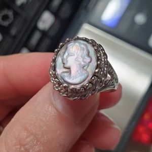 Antique cameo ring 10kt